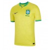 Herren Fußballbekleidung Brasilien Heimtrikot WM 2022 Kurzarm